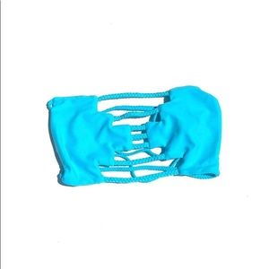 San Lorenzo Medium Cyan Kini Top